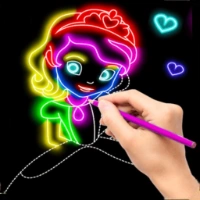 Draw Glow Christmas Draw Color