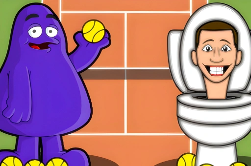 Grimace Vs Skibidi