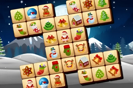 Winter Christmas Mahjong